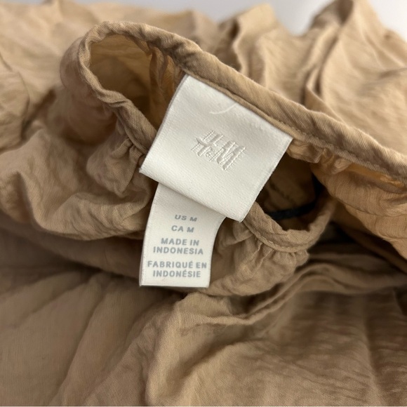 ❤️H&M Elegant Tan Dress M - Picture 6 of 12